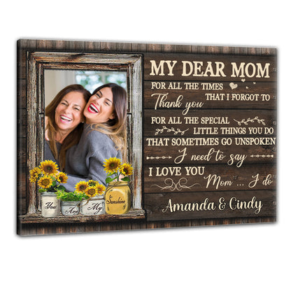 My Dear Mom You Are My Sunshine - Personalized Photo Canvas - Gift For Mom bannercanvas-youaremysunshine-gg_36256cee-1164-4042-95fb-c2f1f4636ad5.jpg