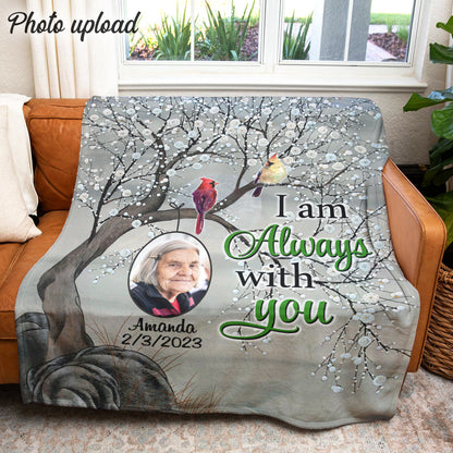 Cardinal Bird - Always With You - Personalized Blanket - Memorial Blanket - Memorial bannerfb_2a07c802-e3ae-4e77-a4a6-9475e7964e23.jpg