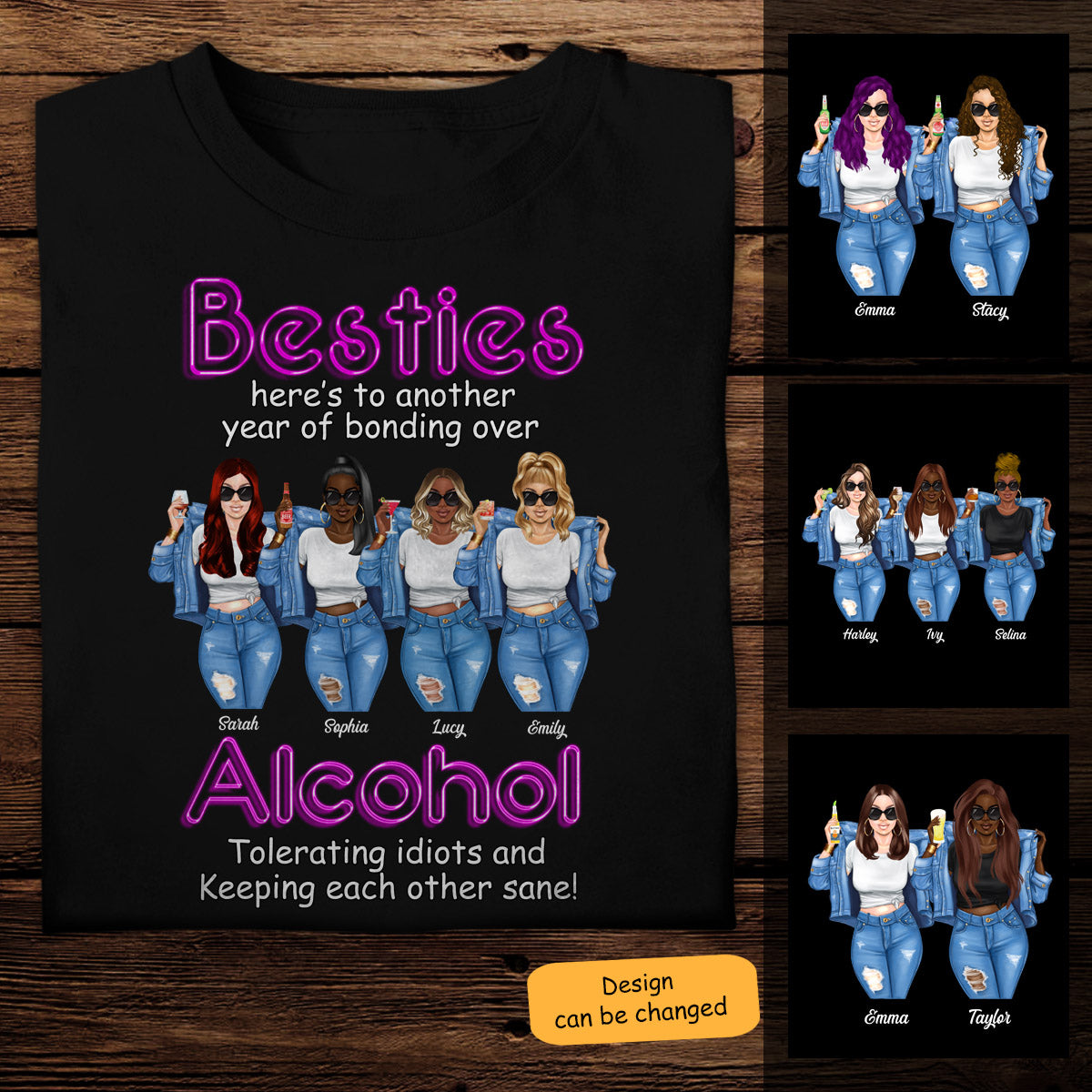 Besties Alcohol Tolerating Idiots - Personalized Apparel - Gift For Friends bannerfb_cde7a81e-9c78-44d8-a582-ecac5ccee1e6.jpg