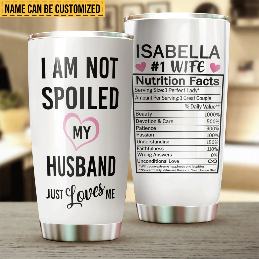 I'm Not Spoiled, My Husband Just Loves Me - Personalized Tumbler - Gift For Wife bannerfb_e5c47806-2657-4918-838d-4f97defdb254.png