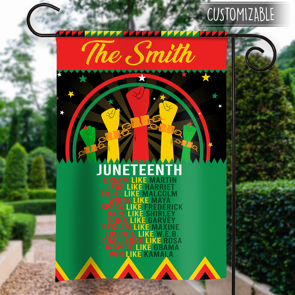Juneteenth Famous Black Figures Personalized Flag bannergardenflag-JuneteenthFamousBlackFigures-fb.jpg