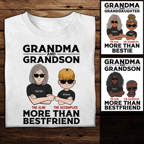Grandma & Grandson Granddaughter Custom Apparel Gift For Grandma bannergg2.jpg