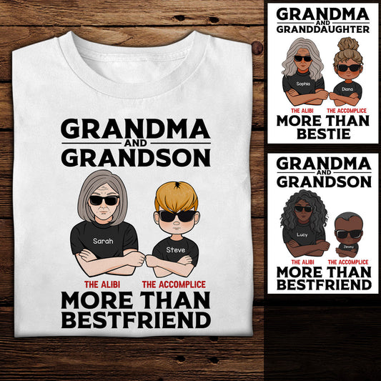 Grandma & Grandson Granddaughter Custom Apparel Gift For Grandma bannergg2.jpg
