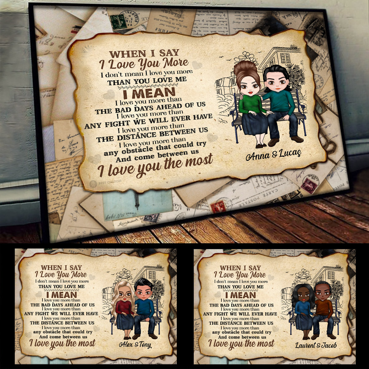 When I Say I Love You More, Chibi - Personalized Canvas - Gift For Couple bannergg_3be3ed14-f52e-408f-8d95-02c99c2a1184.jpg