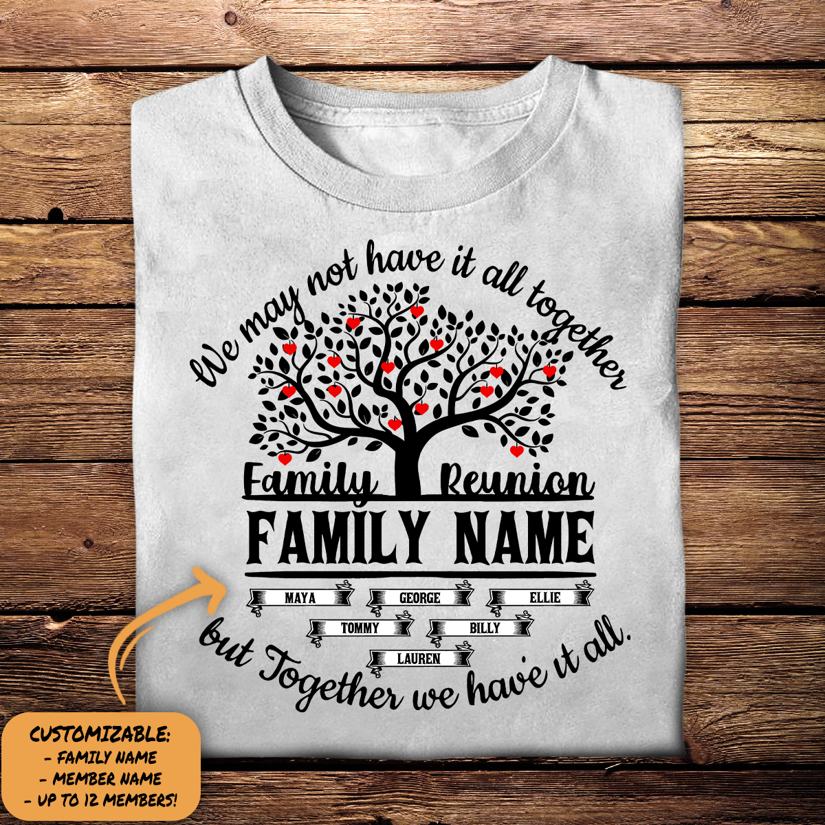 Custom Shirts Upload Image - We May Not Have It All Together - Mother's Day Picture Personalized Gift bannershirt2d_6.png
