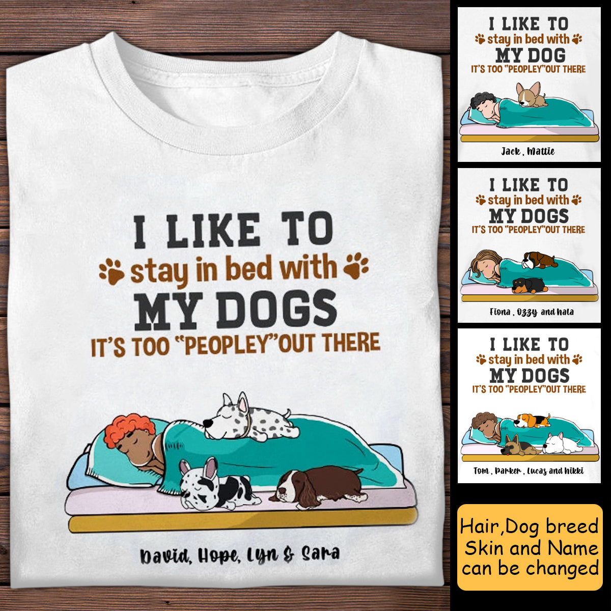 Sleeping Dog It's Too Peopley Out There Personalized Apparel bannertshirtSleepingDogIt_sTooPeopleyOutTherePersonalizedApparel.jpg