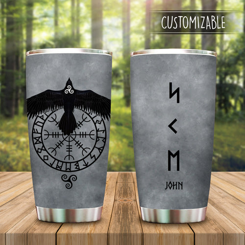 Viking Raven Rune Birth Month Personalized Tumbler bannertumblerfb_67294576-afbf-4f63-855f-b79583159a08.jpg