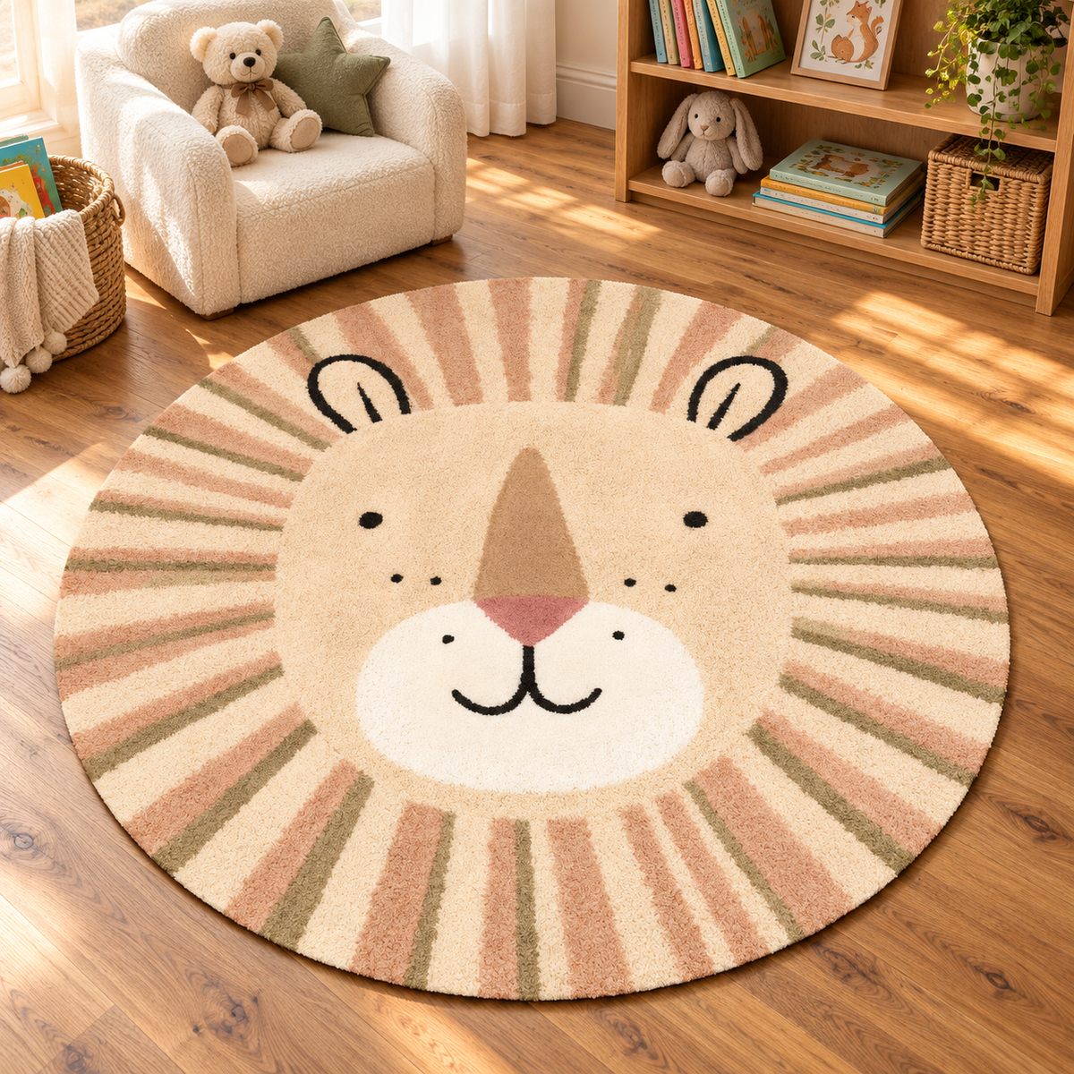 Round Lion Flannel & Velvet Area Rug, Cute Lion Floor Carpet, Soft Washable Round Rug, Kids Room Nursery Decor, Living Room Rug bb497627-e37e-485a-825c-3c02499462ae-G-c-c-s-ch-v-i-th-m-s-t-2.png