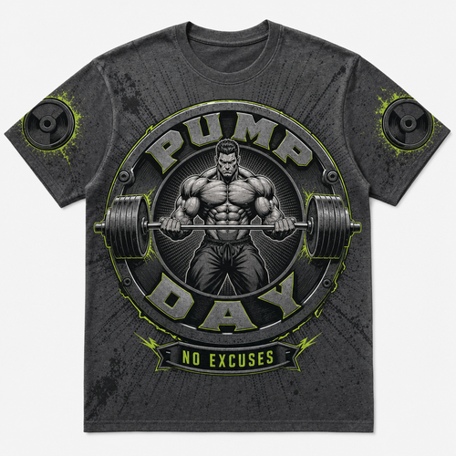 Pump Day Crest AOP Tee - T-Shirt - All over printed bc0f94ae-26b0-470c-a30a-099166ba6d47.png