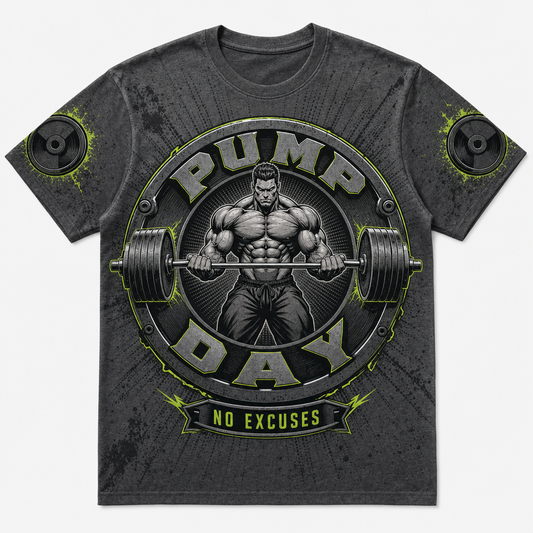 Pump Day Crest AOP Tee - T-Shirt - All over printed bc0f94ae-26b0-470c-a30a-099166ba6d47.png