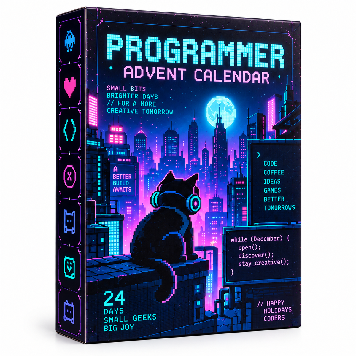 Programmer Advent Calendar – 24 Mini Acrylic Coding Ornaments, Geek Christmas Countdown Gift for Programmers, Developers & Tech Lovers bc422486-c408-4701-834c-f2b9d8f51b28-mui2.png