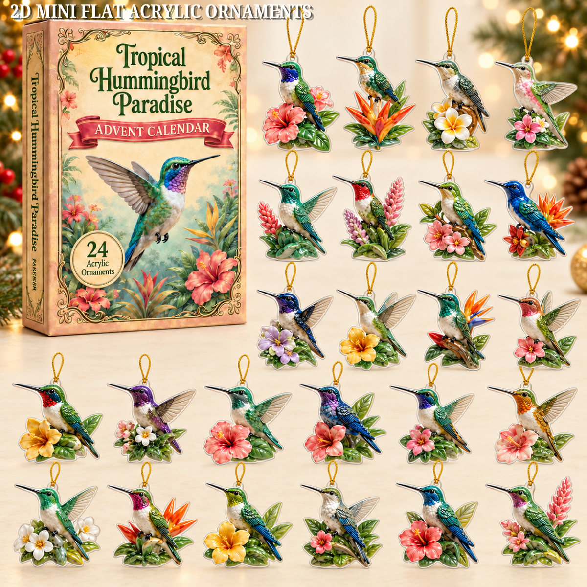 Tropical Paradise Advent Calendar 2026 - 24-Day Festive Countdown, Acrylic Charms Blind Box - Gift For Bird Lovers bc670326-6c47-4b44-b8e1-ae1b95b1346f-hummingbird-text.png
