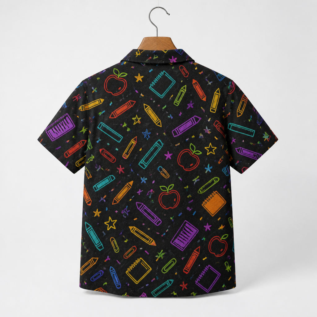 Ready for Second Grade Kids Hawaiian Shirt - AOP - Hawaiian Kids Shirt - AOP bc7f537d-ec8e-4cad-90c8-7ffb49b0b6e5.jpg
