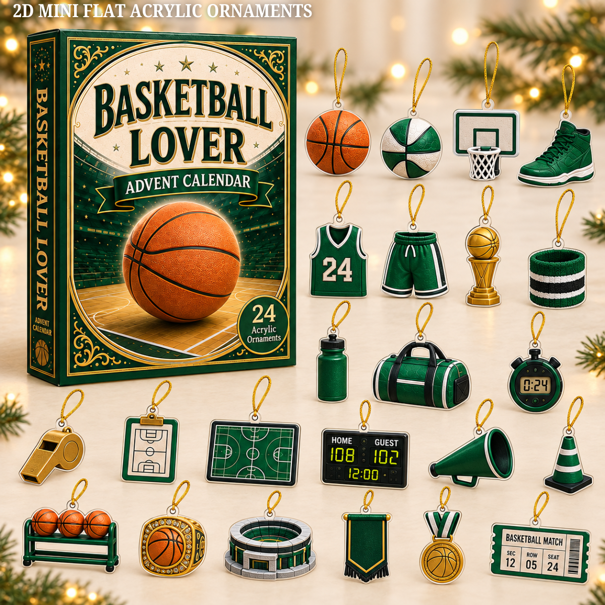 Basketball Green Theme Advent Calendar 2026 - 24-Day Festive Countdown, Acrylic Charms Blind Box - Gift For Basketball Lovers bca579df-3b88-4f1c-b7d6-19a796a7aabc-basketball-text.png