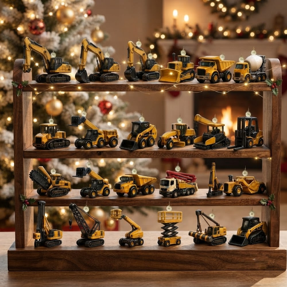 Construction Vehicles Fleet Advent Calendar 2026 - 24-Day Festive Countdown, Acrylic Ornament Blind Box bcb4b0af-7a61-4bef-b762-2c247f0670f8-3.png