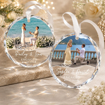 Custom Engagement Photo Ornament, Engagement Ornament, Couple Photo Engaged Ornament, Marriage Proposal Gift,Wedding Newlywed Photo Keepsake bcc068aa-03b6-4ed1-a80f-d2cdb791ba36-10.jpg