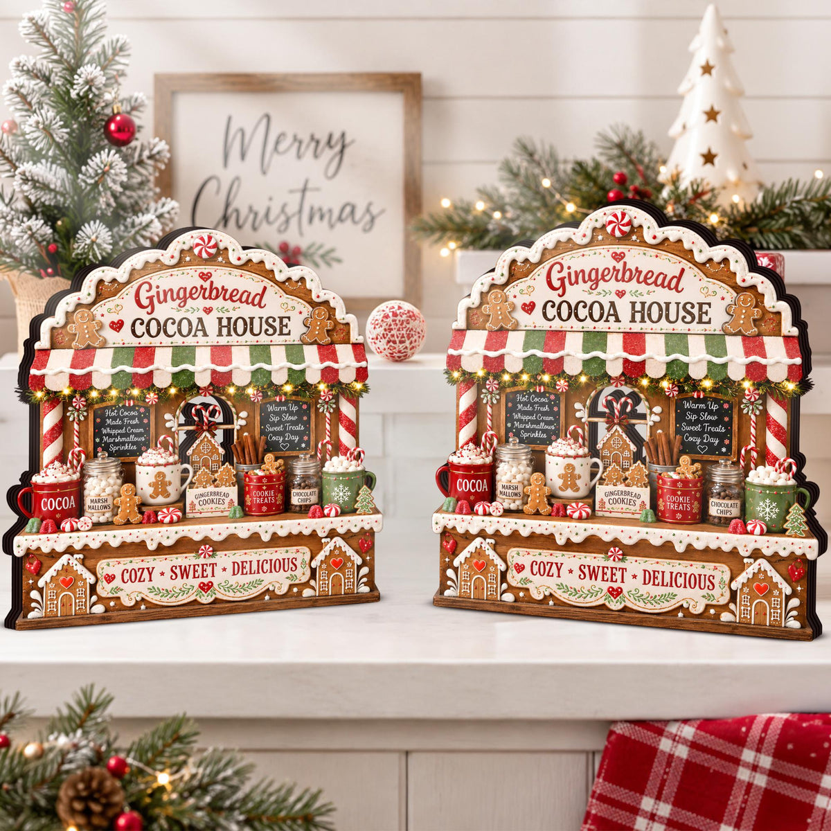 Hot Cocoa Coffee Bar Christmas Sign, Gingerbread Hot Cocoa Bar Decor, Christmas Kitchen Sign, Cozy Holiday Coffee Station, Gingerbread Decor bce6b726-52c7-4095-a7a3-acbd8e1e746b-8.jpg