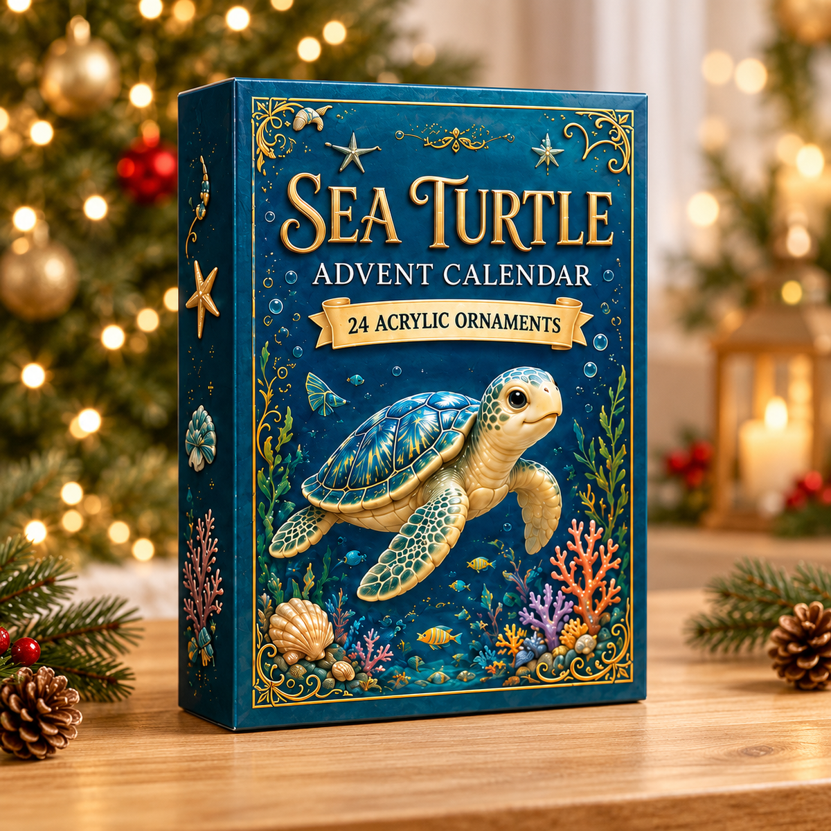 A Year Of Sea Turtle Advent Calendar 2026 - 24-Day Festive Countdown, Acrylic Charms Blind Box - Gift For Sea Turtle Lovers bd024f1c-9131-4ab2-8130-0ccd35ef1407-sea-turtle-box.png