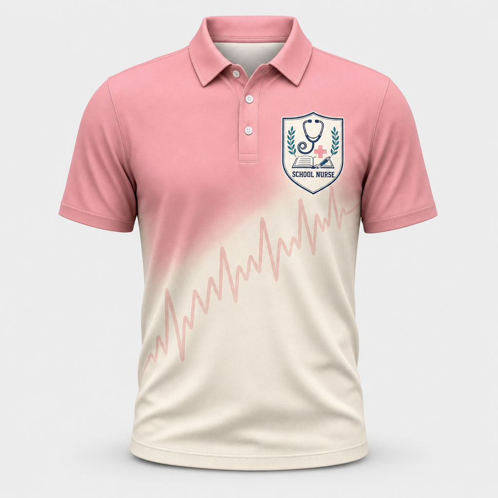 School Nurse Pride Crest AOP Polo - Polo shirt - All over printed bd785fb6-81d0-4c81-bb3f-53d28cff41ea.png