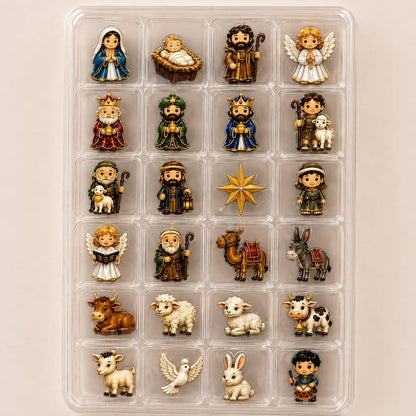 Nativity Story Advent Calendar: 20 Resin Charms Christmas Countdown Blind Box, Special Gift bddfe8dc-e04e-44ca-a1a5-bf83f827cf9d-vb2.jpg
