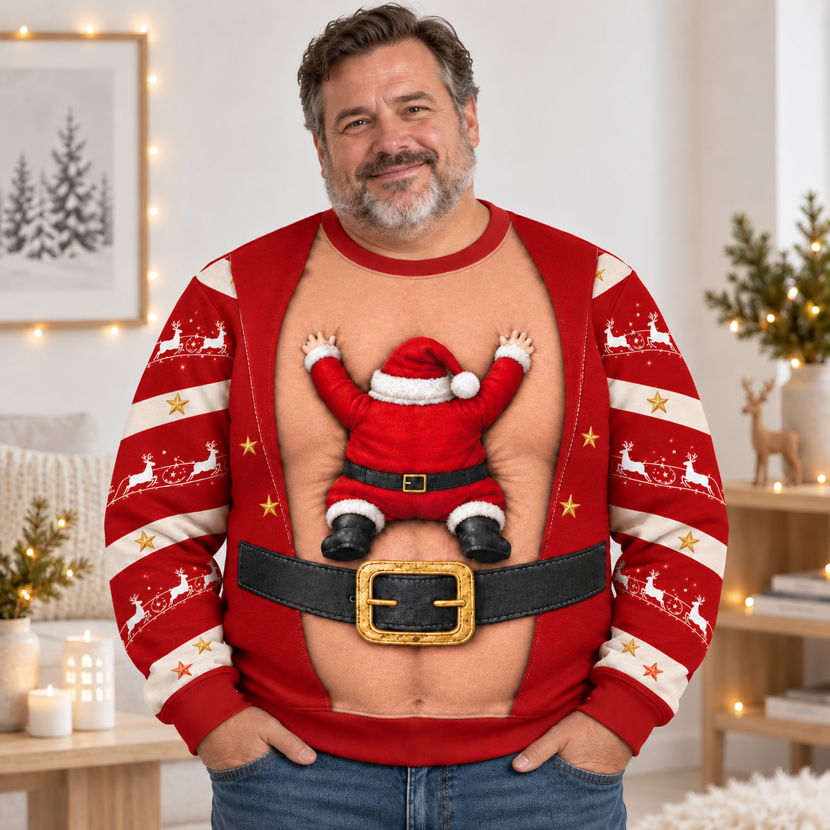 Hairy Chest Ugly Christmas Sweatshirt, Funny Dad Holiday Tee, Xmas Party - Funny Gift For Hims bfcadf5f-c5ab-4eeb-845c-ff4f12f4cfbe--o-7.png