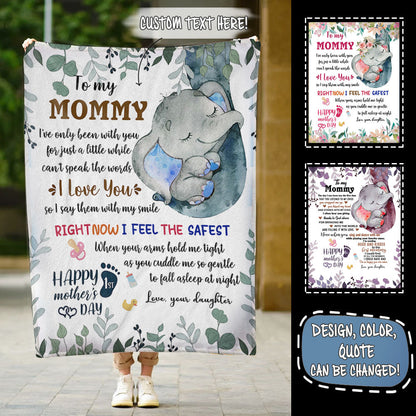 First Mother Day Elephant Right Now I Feel The Safest Personalized Fleece Blanket blanket-1_131d8ef9-1863-49b7-bb03-510bce66c5ca.jpg