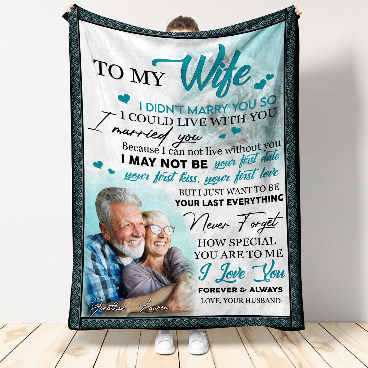 Personalized Photo Blankets - To My Wife How Special You Are To Me - Husband To Wife, Mother's Day Gift For Wife blanket_39be9169-f6ba-4662-9967-b377ac8d4185.png