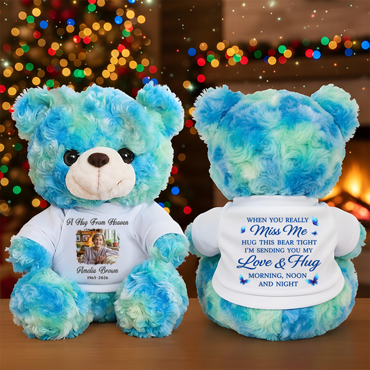 Cardinal A Hug From Heaven - Personalized Teddy Bear