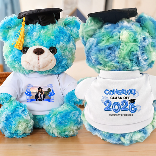 Custom Class Of 2026 Personalized Graduation Teddy Bear