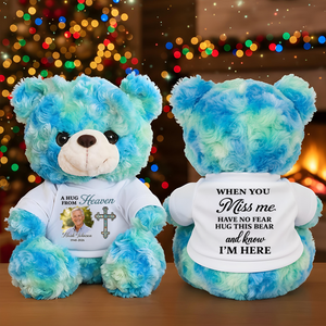 Hug This Bear Cross - Personalized Teddy Bear