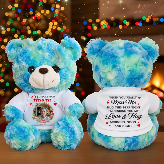 A Cuddle From Heaven - Personalized Teddy Bear