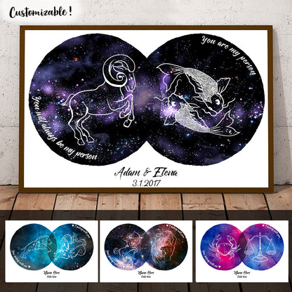 Zodiac Couple Star Signs Custom Canvas Gift For Couple bn-1.jpg