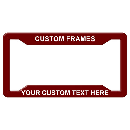 Personalized Heavy Duty License Plate Frame | Laser Engraved, No Decals Here! Custom Aluminum Car Tag Covers bn6_195056a1-a6b1-4d6c-953b-764388fc90d0.jpg