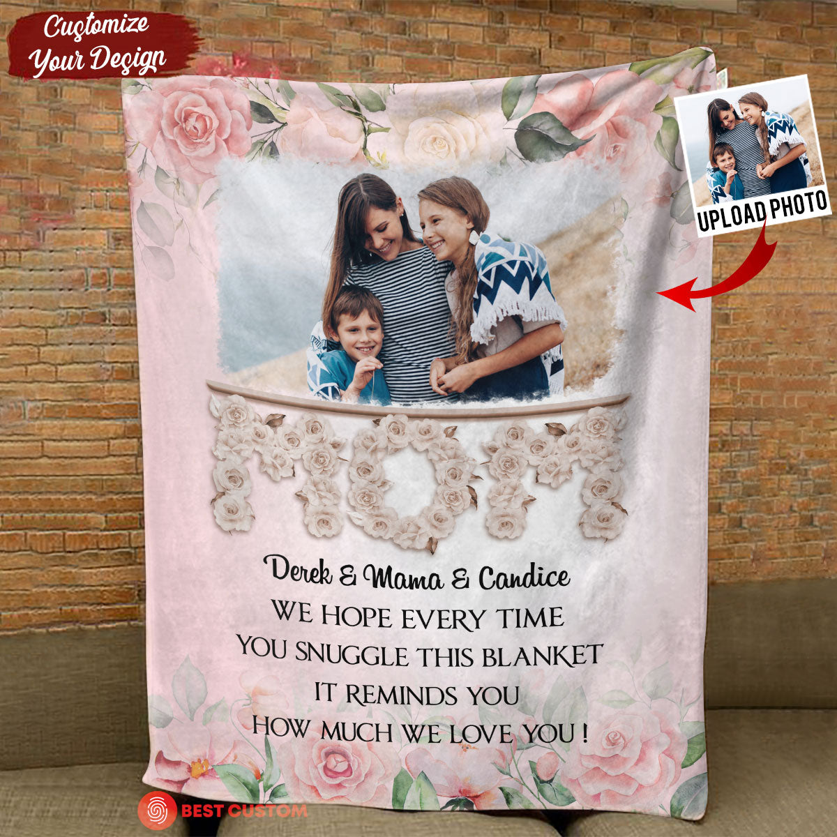 This Reminds You How Much We Love You - Personalized Blanket - Birthday, Mother's Day Gift For Mother, Mama bnfb_67238235-827c-4390-b83a-b26ea4424acf.jpg