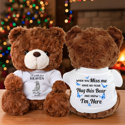 Hug This Bear Dog Loss - Personalized Teddy Bear