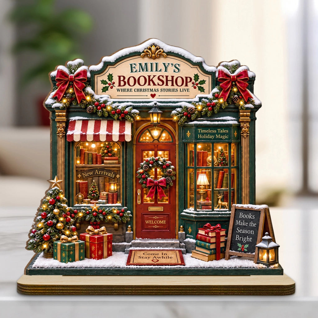 A Cozy Place For Stories - Personalized 2-Layer Wood Plaque With Flat Base c0089dc5-a593-4289-98de-8dd6b8be5eab-260916_zfDND41CoeEIYePf_large.webp