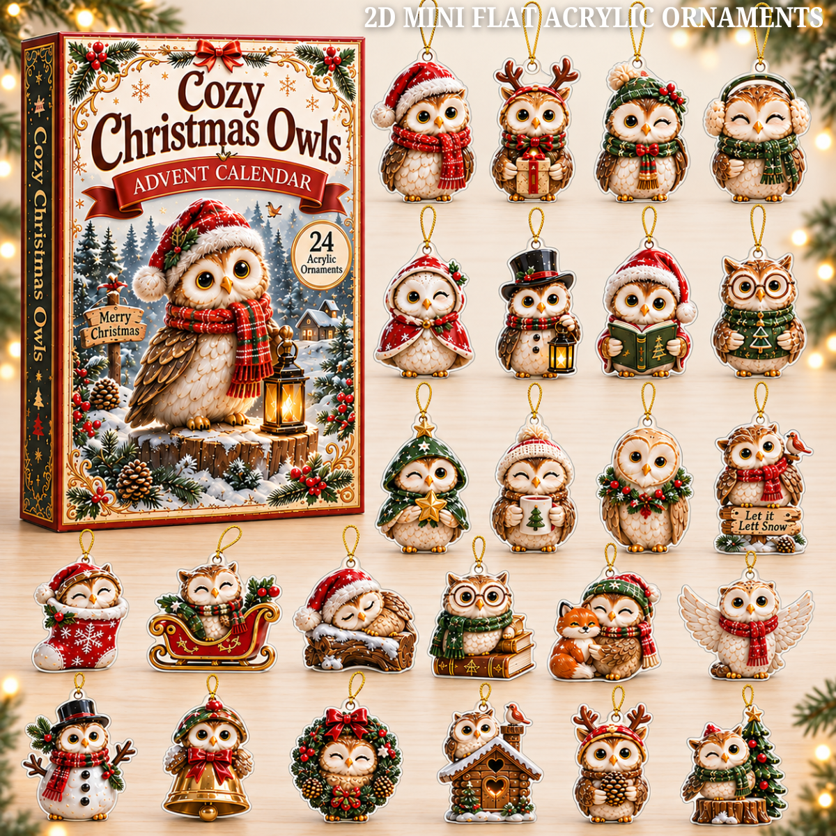 Festive Christmas Owl Advent Calendar 2026 - 24-Day Festive Countdown, Acrylic Charms Blind Box - Gift For Owl Lovers c0c566e3-cc77-41f6-a612-eb07ad3e547b-owl-text.png