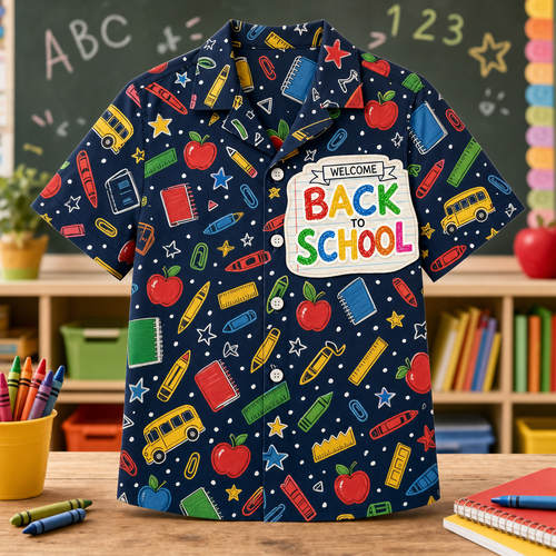 Welcome Back To School Kids Hawaiian AOP Shirt - Personalized Hawaiian Kids Shirt - AOP c17357d4-fe45-4cf5-82b5-553a13940d19.png