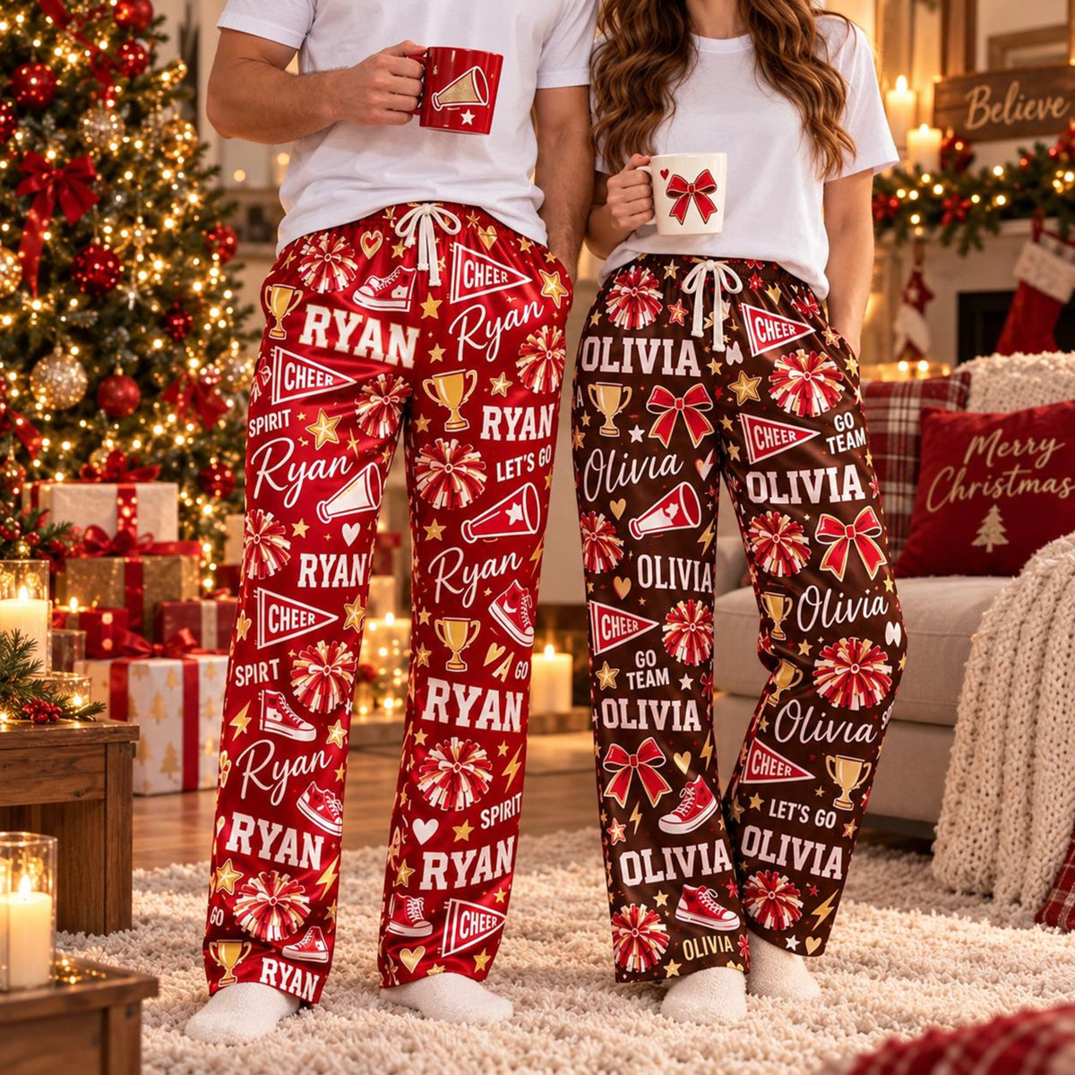 Personalized Cheerleading Pajama Pants: Custom Name Sleepwear c1819be6-c267-477d-bd1c-e9a592b9cbcf-3.jpg
