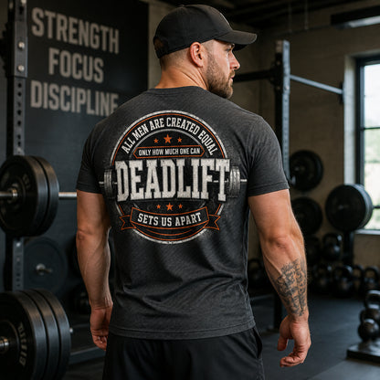 Deadlift Sets Us Apart – Powerlifting Badge Tee - T-Shirt - All over printed c18f9a82-d122-4c1d-a74b-d583354023bb.jpg