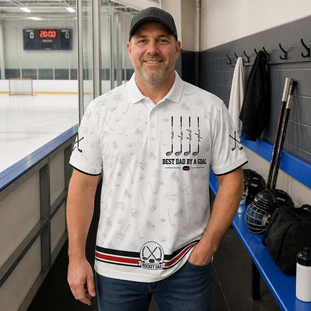 Hockey Dad Polo - Lifestyle 2