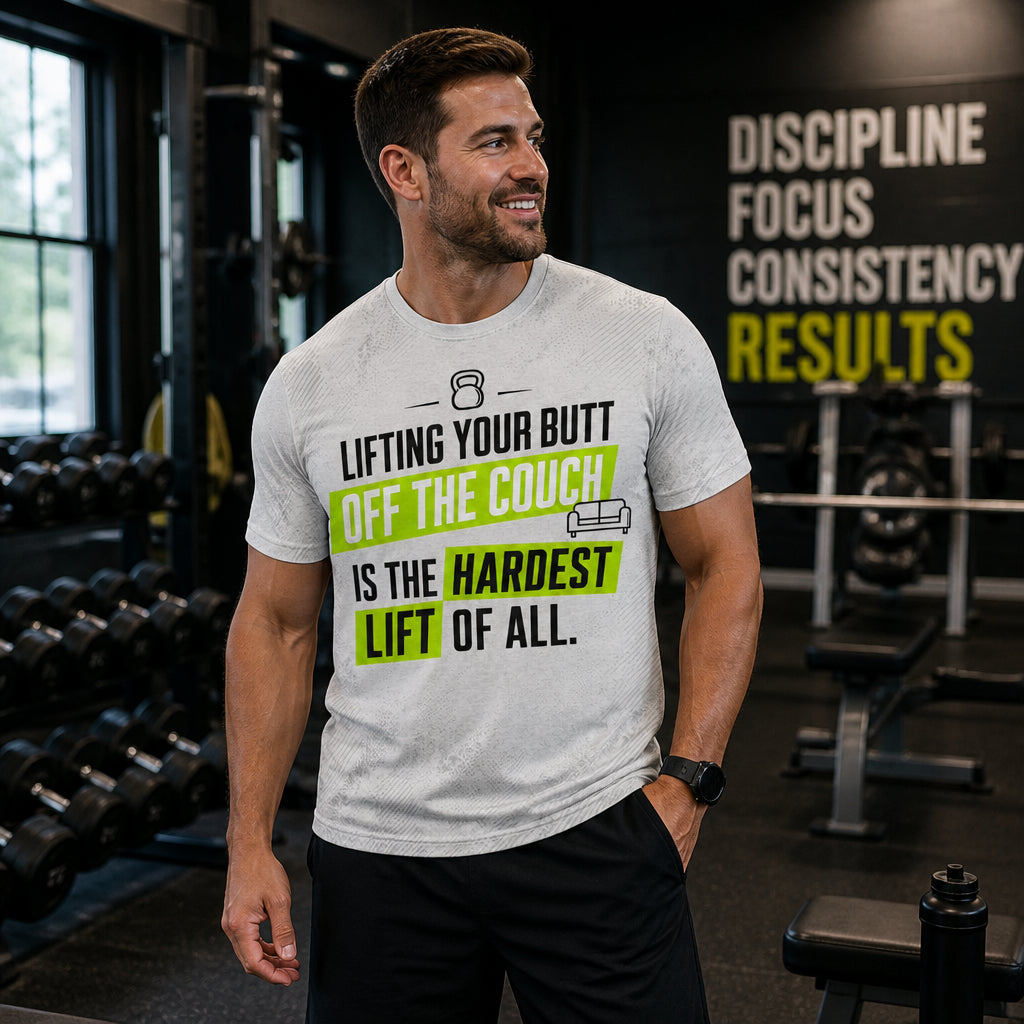 Hardest Lift Off The Couch — Gym Motivation Tee - T-Shirt - All over printed c2439bbb-b262-48d8-9954-ce3bb1860f59.jpg