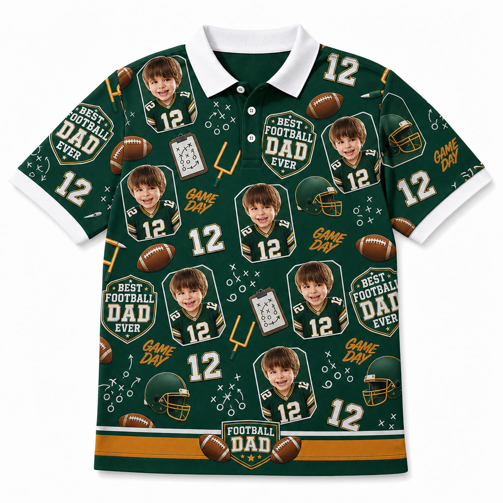Football Dad Polo - Hero