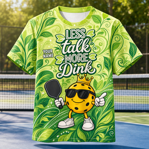 Pickleball AOP Tee – Less Talk More Dink (Team + Player Name) - Personalized T-Shirt - All over printed c27c767f-af76-470d-bba4-114e212ebf75.png