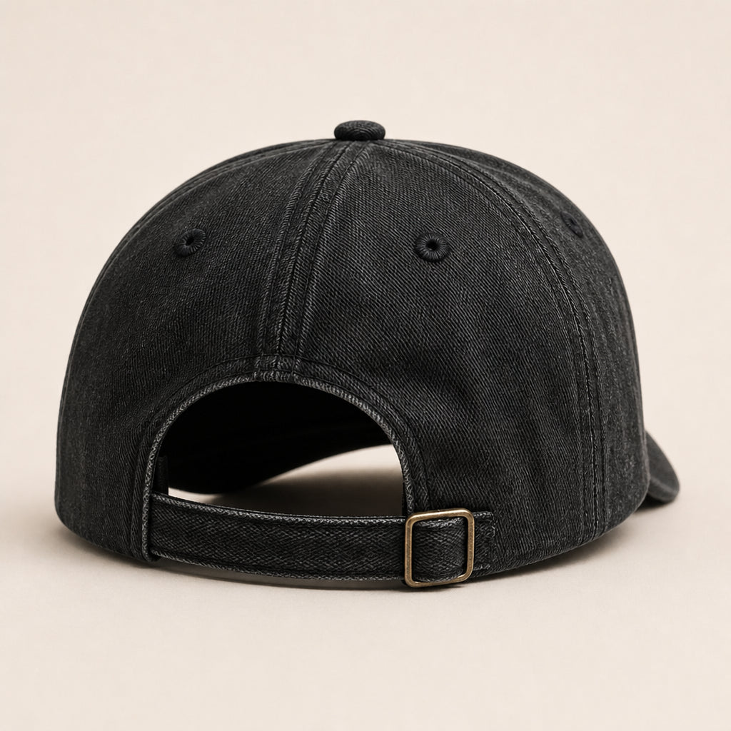 Gone Snowboarding Embroidered Dad Cap - Back view