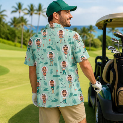 Custom Face Golf Hawaiian Shirt - Tropical Medallion Pattern - Personalized Hawaiian Shirt c2ea1dbe-4146-4d16-8219-b5bbf5f45432.jpg