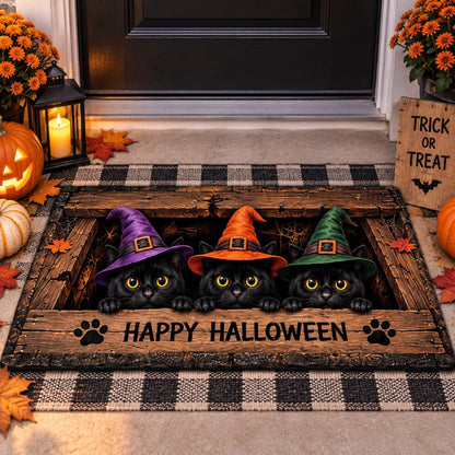 Scary Clown Halloween Doormat, 3D Illusion Horror Rug, Creepy Clown Welcome Mat, Spooky Red Balloon Door Mat, Haunted House Decor c327e294-12cb-4b9c-9edb-f7fec422190b-6.jpg