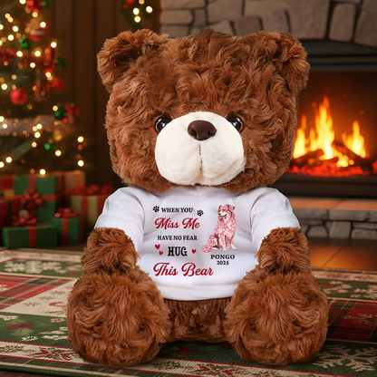 A Hug From Heaven Flower Forever In My Heart Teddy Bear - Memorial Gift - Personalized Plush Bear c3c9481c-b7ed-48b6-a011-ea84d8a34b5c-2.png
