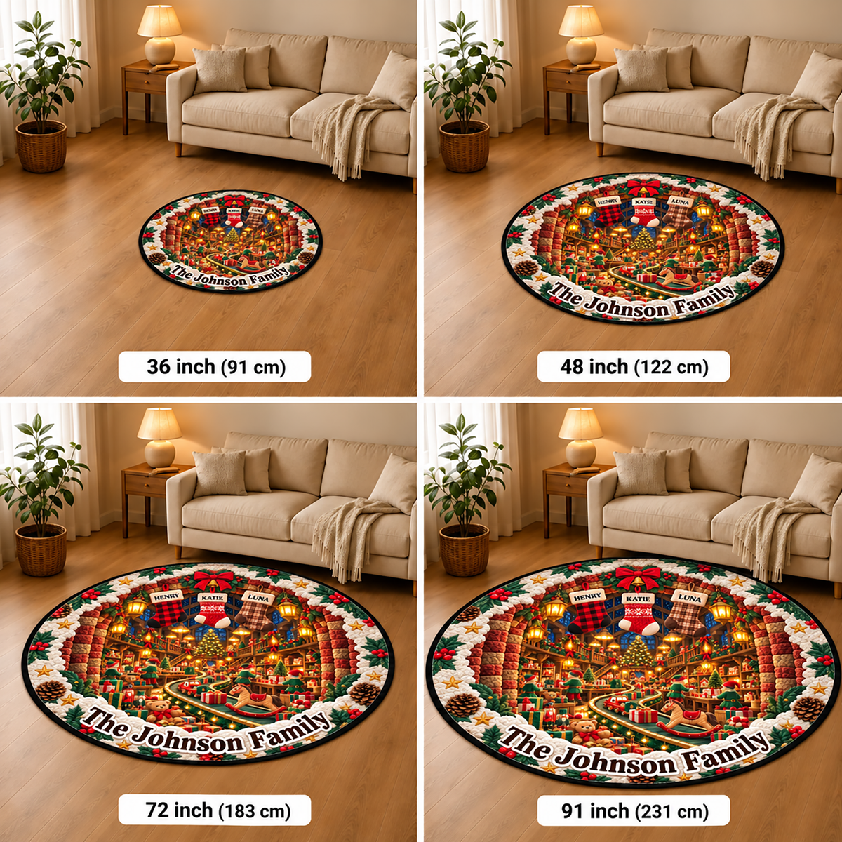 Our Christmas Story Christmas Cheer 3D Illusion Quilted Rug - Personalized Quilted Mat c42794f5-2b1d-41e4-8502-a239eefe91bc-01beef6c-3ad7-432f-9053-22c8332b88fd.png