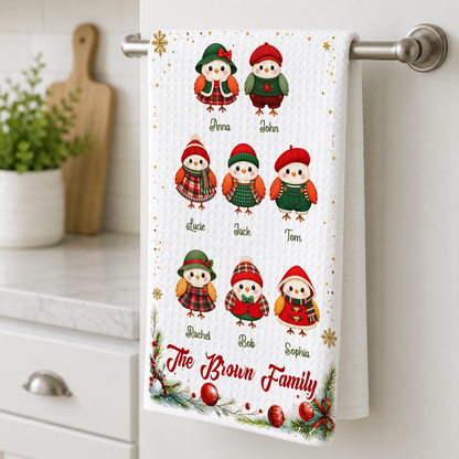 Funny Birds Decoration Christmas - Personalized Kitchen Towel, Christmas Gifts c46d2978-523e-42a8-959c-38ff5dba3da9-4-3-.png